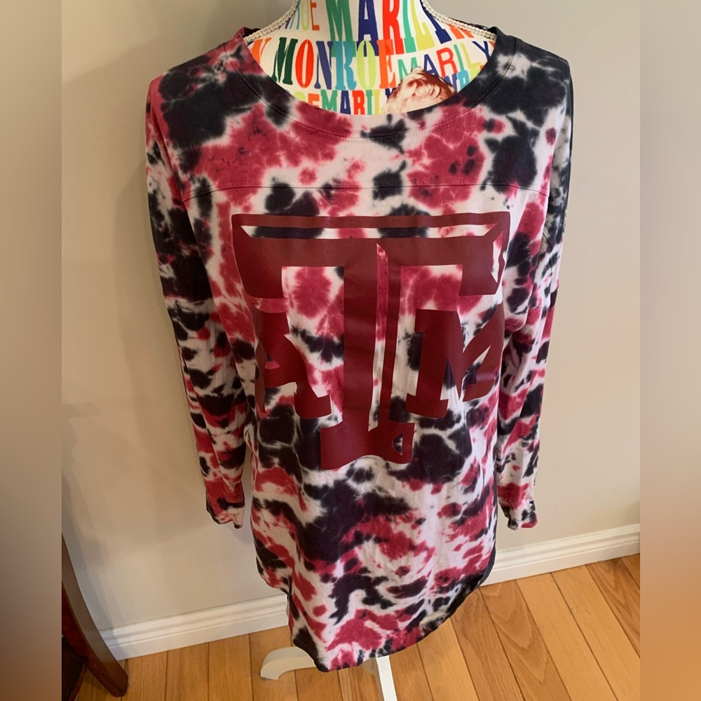PINK Victoria's Secret Tie-Dye 100% Cotton Top